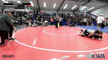 Rr Rnd 3 - Tucker Nuckolls, Mojo Grappling Academy vs Tytin Daniels, Hilldale Youth Wrestling Club