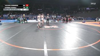 6A/5A Girls 170 1st Place Match - Dominic Rodela, Jefferson (Portland) Girls vs Allison Cummings, Thurston Girls