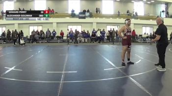 285 lbs Cons. Round 4 - Edward Perry, Chicago vs Alexander Goldman, Case Western Reserve