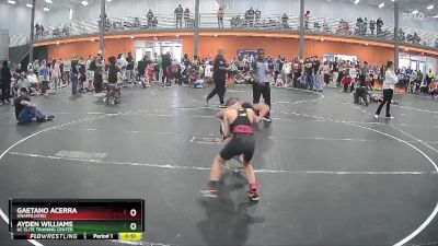 60 lbs 1st Place Match - Gaetano Acerra, Unaffiliated vs Ayden Williams, KC Elite Training Center