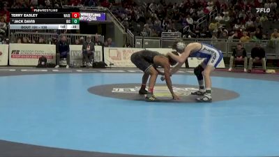 138 lbs Cons. Round 1 - Jack Davis, Indianapolis Bishop Chatard vs Terry Easley, Warren Central