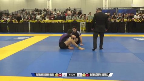 Avery Joseph Norris vs Martin Andres Montalvo Tinajero 2024 World IBJJF Jiu-Jitsu No-Gi Championship