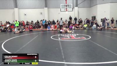 105 lbs Quarterfinal - Collin Denny, Stronghold vs Joseph Davis, Assassins Wrestling