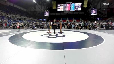 100 lbs Cons. Quarters - Derik Kiefer, GA vs Kenly Estevez, FL