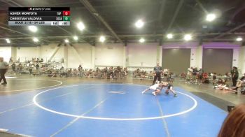 54 lbs Quarterfinal - Asher Montoya, Top Rank Hammers vs Christian Valdivia, SoCal Hammers