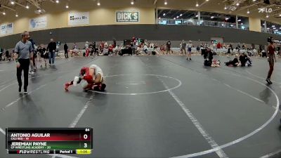 84 lbs Round 2 (6 Team) - Antonio Aguilar, Cali Red vs Jeremiah Payne, CP Wrestling Academy