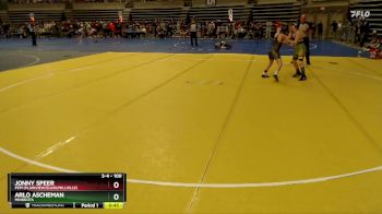 100 lbs Cons. Round 2 - Jonny Speer, PEM (Plainview/Elgin/Millville) vs Arlo Ascheman, Minneota