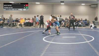 120 lbs Round Of 64 - Nick Payne, TX vs Paden Alyea, VA