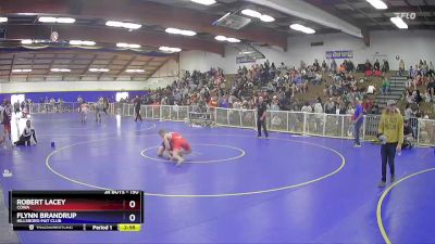 150 lbs Cons. Semi - Robert Lacey, COWA vs Flynn Brandrup, Hillsboro Mat Club