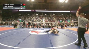 4A-132 lbs Quarterfinal - Kimball Parry, Star Valley vs Skylar Howe, Thunder Basin High School