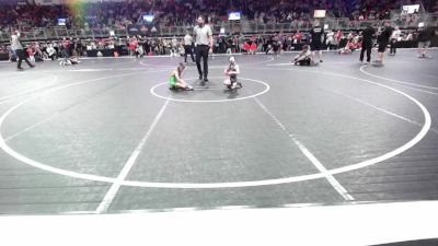 64 lbs Round Of 16 - Liam Mckinney, Warsaw Wildcat Wrestling vs Kyson Leaver, Other
