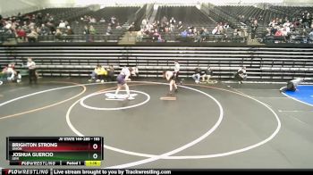 153 lbs Champ. Round 1 - Joshua Guercio, Lehi vs Brighton Strong, Union