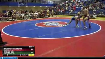 138 lbs Semis & 1st Wb (8 Team) - Parker Coy, Lovett School vs Brandon Willerson, Dade County