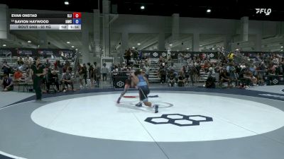 65 kg Cons. Rd Of 16 - Evan Onstad, Illinois vs Savion Haywood, Iguana Athletics Wrestling Club