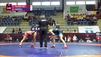53 kg Rr Rnd 2 - Luisa Elizabeth Valverde Melendres, Ecuador vs Ronna Marie Heaton, United States