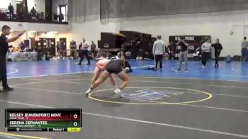 155 lbs Round 2 (6 Team) - Maia Crumb, Indiana Tech vs Jordan Johnston, Schreiner Unvirsity