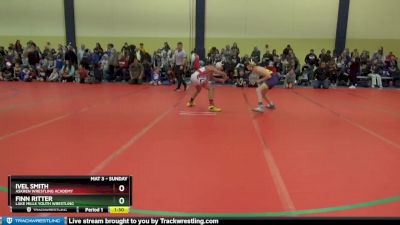 120 lbs Champ. Round 1 - Ivel Smith, Askren Wrestling Academy vs Finn Ritter, Lake Mills Youth Wrestling