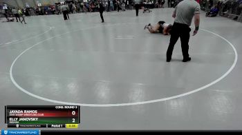 145 lbs Cons. Round 3 - Elly Janovsky, Indiana vs Jayada Ramos, Stay Sharp Wrestling Club