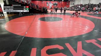 106 lbs Champ. Round 1 - WIll Bousk, Palatine (FREMD) vs Maximus Aye, St. Charles (EAST)
