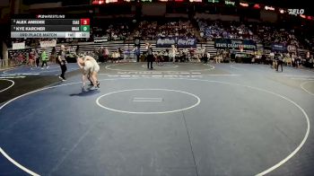 D 1 132 lbs 3rd Place Match - Kye Karcher, Walker vs Alex Amedee, East Ascension