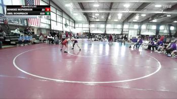 106 lbs Round 6 (8 Team) - Bowdee McPherson, Juab B vs Abel Schupbach, North Summit