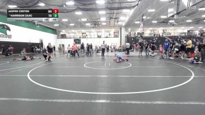 65 lbs 5th Place Match - Harrison Zajic, Trailhands vs Jasper Creten, Slyfox Wrestling Academy