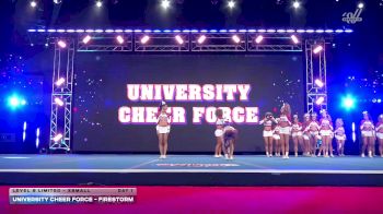 University Cheer Force - Firestorm [2026 L6 Limited - XSmall Day 1] 2026 NCA All-Star National Championship