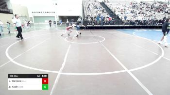 102-I lbs Round Of 16 - Lorenzo Huey Tiankee, Belleville vs Benjamin Koch, Carb Trained
