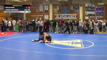 134 lbs 3rd Place Match - Philip Hong, Las Lomas vs Chase Wightman, Alhambra (Martinez)