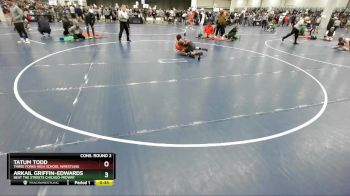 157 lbs Cons. Round 2 - Arkail Griffin-Edwards, Beat The Streets Chicago-Midway vs Tatum Todd, Three Forks High School Wrestling