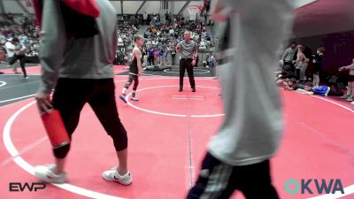 76 lbs Semifinal - Bennett Dawson, Raw Wrestling Club vs Drake Lear, Fort Gibson Youth Wrestling
