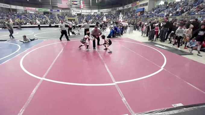 57 lbs Quarterfinal - Nolan Khan, Bear Cave vs Dominic Gustamantes ...