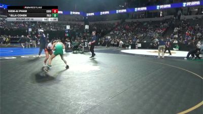 105 lbs Round Of 16 - Kiem-Ai Pham, Corona (SS) vs Ella Cohen, Palo Alto (CC)