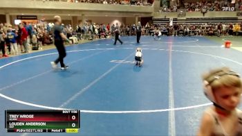 40 lbs Cons. Round 1 - Trey Wroge, HLWW vs Louden Anderson, DGF