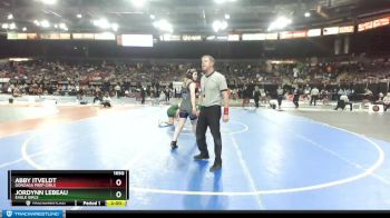 165G Champ. Round 2 - Jordynn LeBeau, Eagle Girls vs Abby Itveldt, Gonzaga Prep Girls