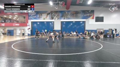 100 lbs Zakaria Sultanbik, Virginia vs Elijah Wineberg, Ohio Scarlet