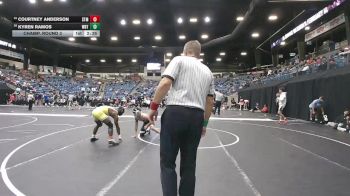 125 lbs Champ. Round 3 - Kyren Ramos, Wayland Baptist (Texas) vs Courtney Anderson, University Of Saint Mary (KS)