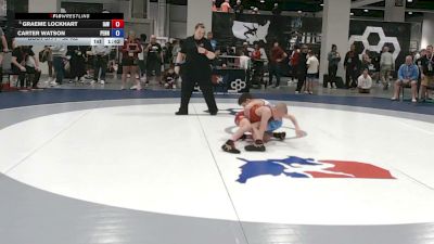 38 kg Champ. Rd Of 16 - Graeme Lockhart, Immortal Athletics WC vs Carter Watson, Pennsylvania
