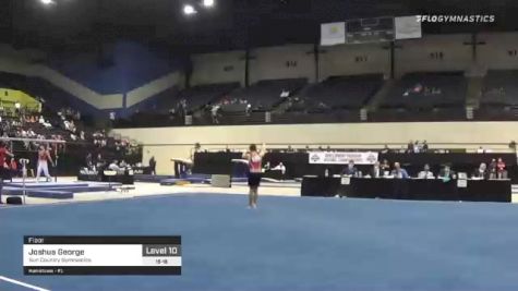 Joshua George - Floor, Sun Country Gymnastics - 2021 USA Gymnastics Development Program National Championships