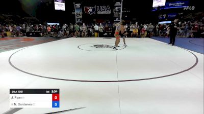 138 lbs Cons 64 #2 - Jonathan Ryan, IA vs Nick Dardanes, CO