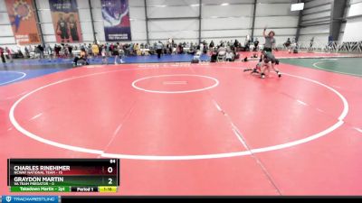 84 lbs Rd# 10- 4:00pm Saturday Final Pool - Charles Rinehimer, NCWAY National Team vs Graydon Martin, VA Team Predator