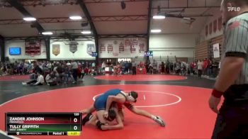 120 lbs 7th Place Match - Zander Johnson, Mediapolis vs Tully Griffith, West Liberty
