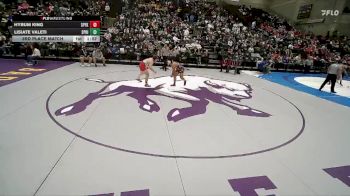 5A 190 lbs 3rd Place Match - Lisiate Valeti, Springville vs Hyrum King, Spanish Fork