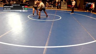 285 lbs Cons. Round 1 - Kevaun Jones, Colby Community College vs Asa Adam, Briar Cliff (Iowa)