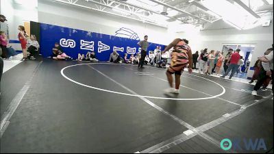 Rr Rnd 3 - Jazzlyn Douglas, Clinton Youth Wrestling vs Liam Lee, Little Axe Takedown Club