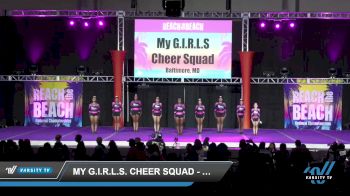 My G.I.R.L.S. Cheer Squad - Reign Supreme [2022 L2 - U17 Day 3] 2022 ACDA Reach the Beach Ocean City Cheer Grand Nationals
