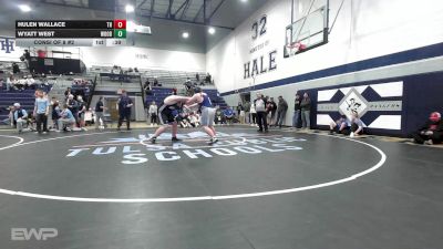 285 lbs Consi Of 8 #2 - Hulen Wallace, Tulsa Hale vs Wyatt West, Woodland