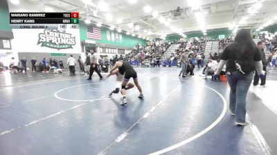 120 lbs Cons. Round 4 - Henry Kang, San Marino vs Mariano Ramirez, Yucca Valley