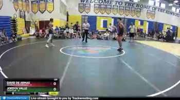 120 lbs Placement (16 Team) - Jordyn Valle, Team Clay vs David De Armas, Maximum Performance
