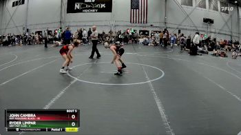 68 lbs Round 3 (4 Team) - John Cambra, Mat Assassins Black vs Ryder Limpar, Grit Mat Club